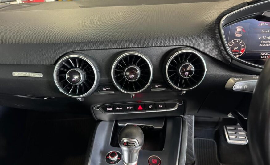 2018 AUDI TTS QUATTRO COUPE S TRONIC (228KW)